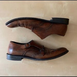 Luca de forte double monk strap